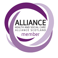 This is the logo for the Health and Social Care Alliance.
