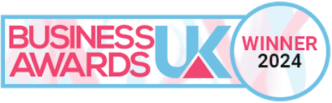 This is an award image for Business Awards UK winner 2024.